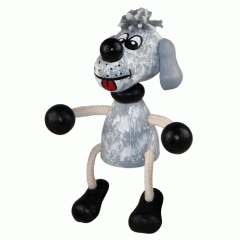 Česká dřevěná figurka na pružině - pérák ŽERTÍK
